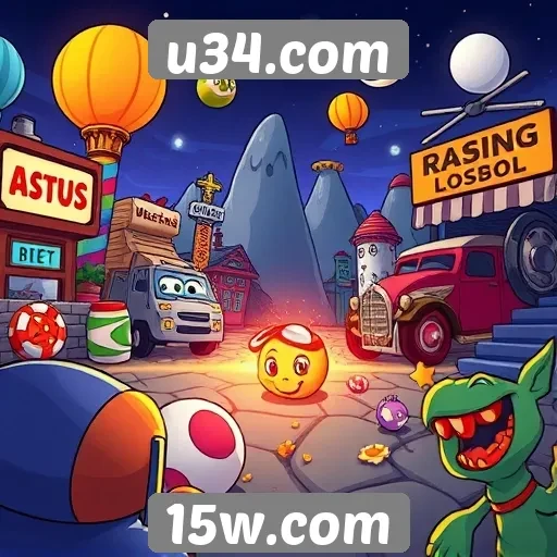 Escolha entre jogos clássicos e novos no u34.com